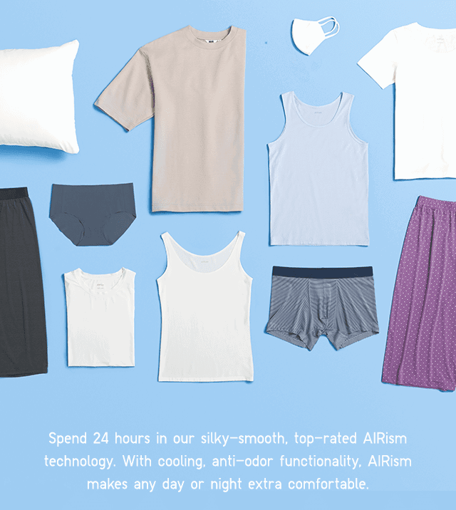 HERO - SPEND 24 HOURS IN OUR SILKY-SMOOTH, TOP-RATED AIRISM TECHNOLOGY