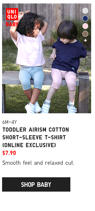 PDP12 - TODDLER AIRISM COTTON SHORT-SLEEVE T-SHIRT