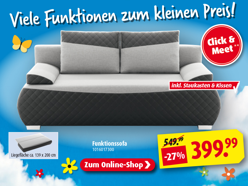 ROLLER Möbel online Shop: Nur am 23.05. & 24.05.21: 20% Rabatt auf Mbel sichern! | Milled