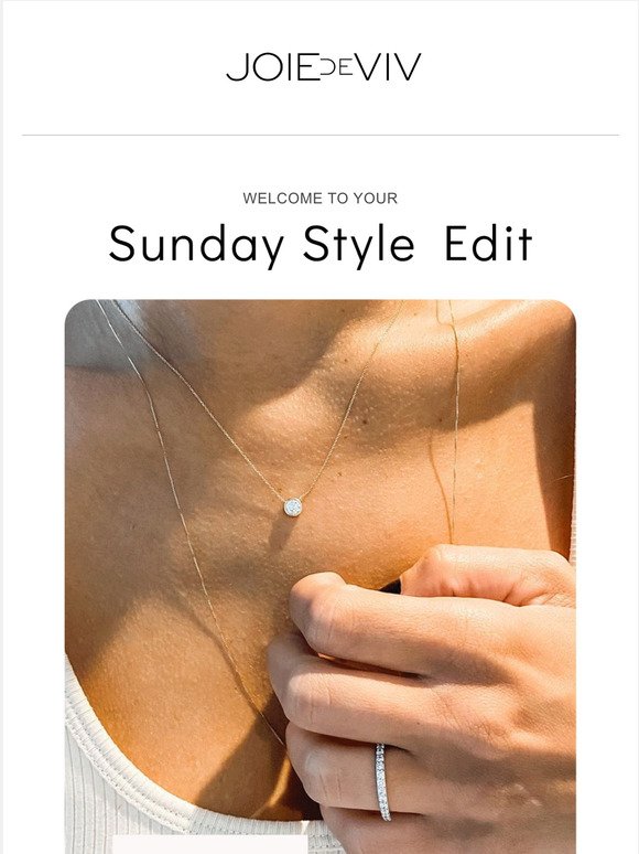 Your Sunday Style Edit: JDV Edition 