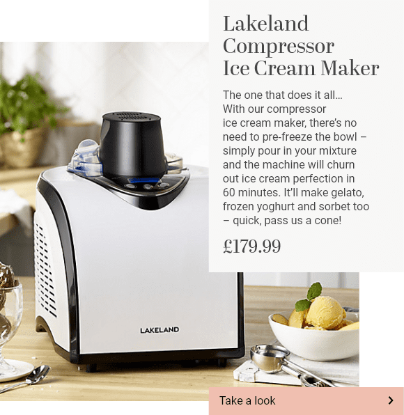 Lakeland compressor ice cream best sale maker reviews