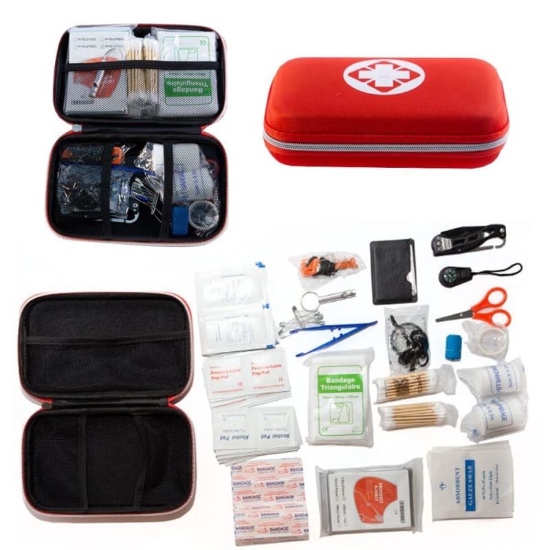 80 in 1 Outdoor survival kit Set Camping Travel, Multifunction First aid SOS EDC Emergency Supplies Tactical for Hunting tool