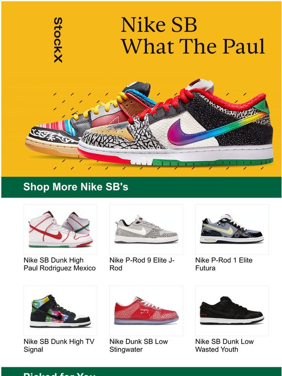 stockx.com: Nike and nike sb p rod 1 P-Rods Greatest Hits | Milled
