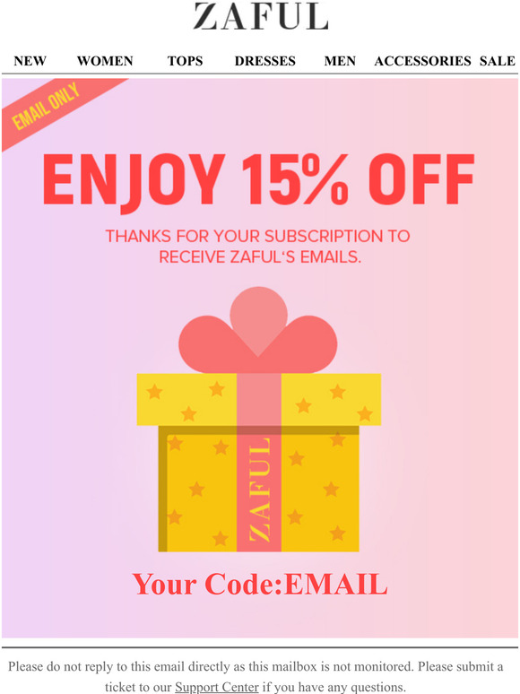Enjoy 15% off! Thank you for subscribing!