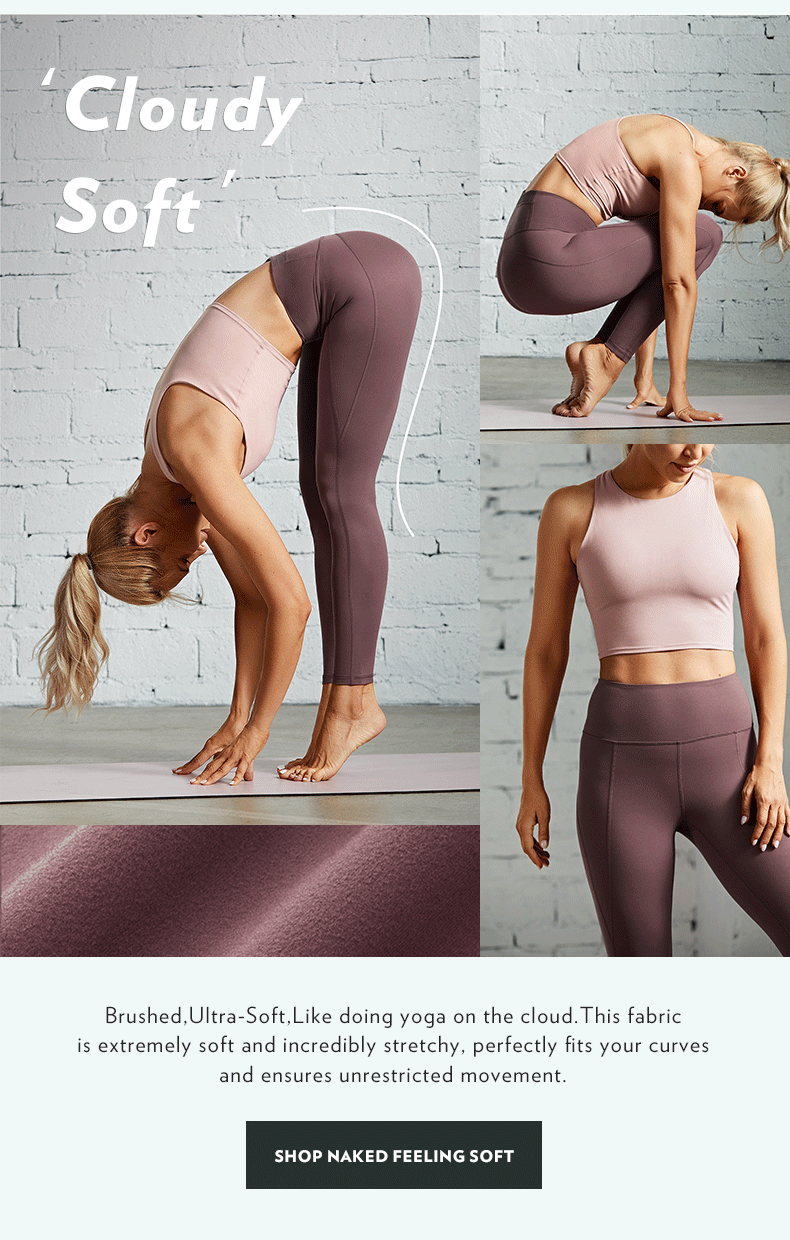 CRZ YOGA: New cloudy soft leggingsSofter than all yours.