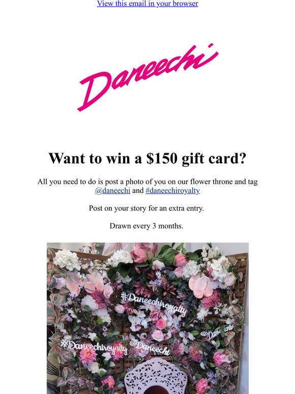 Win a $150 Gift Card