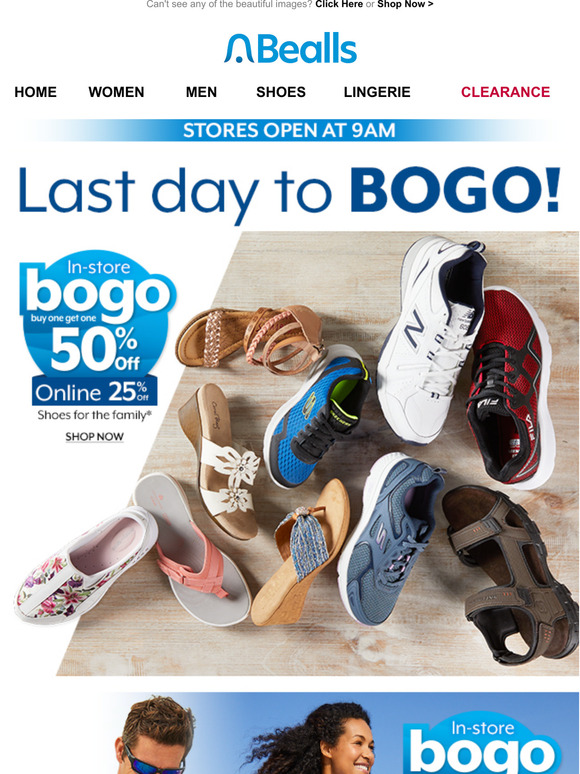 bealls clearance shoes