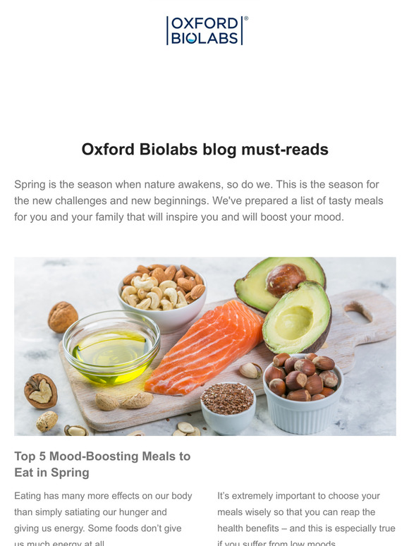 Top 5 Mood-Boosting Meals to Eat in Spring