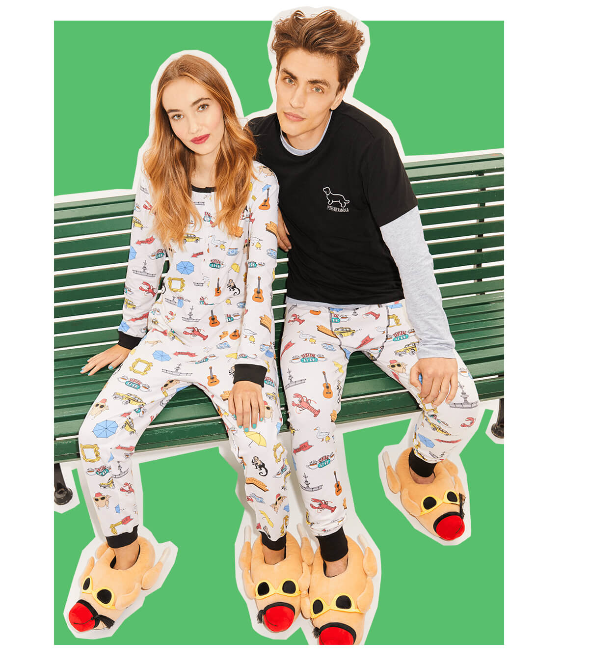 Friends pyjamas 2024 peter alexander