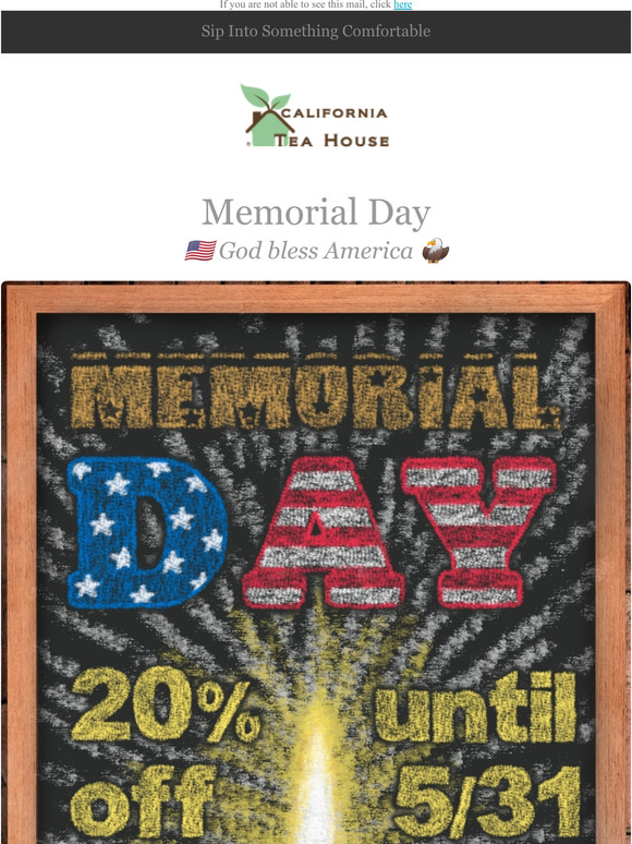  Memorial Day Weekend SALE! 