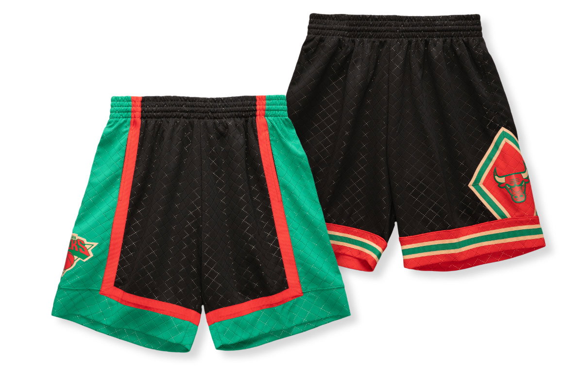 green knicks shorts