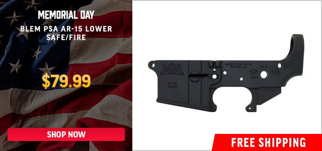 Memorial Day Sale on Guns and Ammo