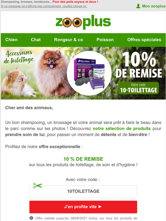 Zooplus Be Cadeau 1 Tapis De Litiere Offert Milled