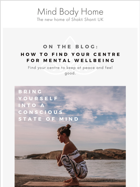 On The Blog: How To Find Your Centre For Mental Wellbeing