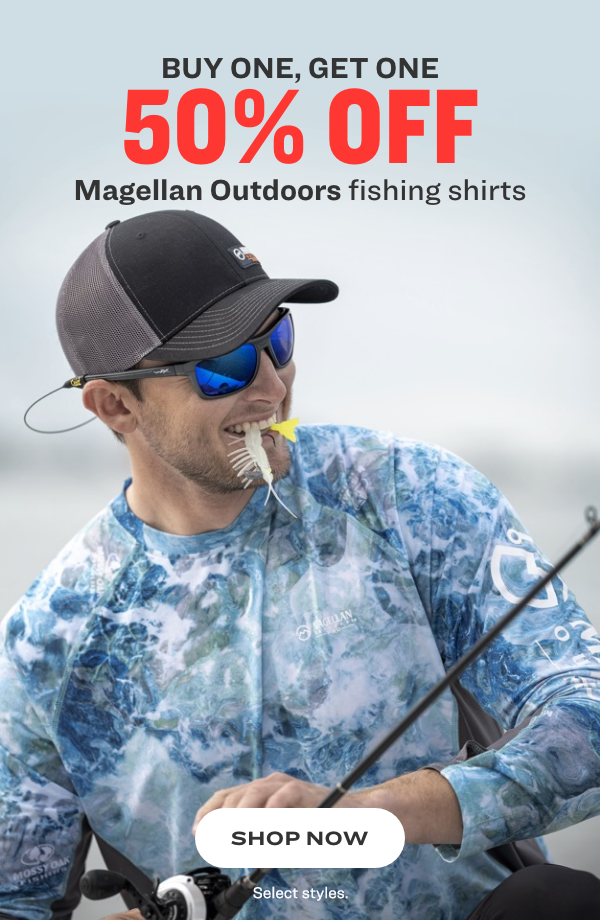 Academy Sports + Outdoor: DEAL ALERT: BOGO 50% Off Magellan Outdoors  Fishing Shirts