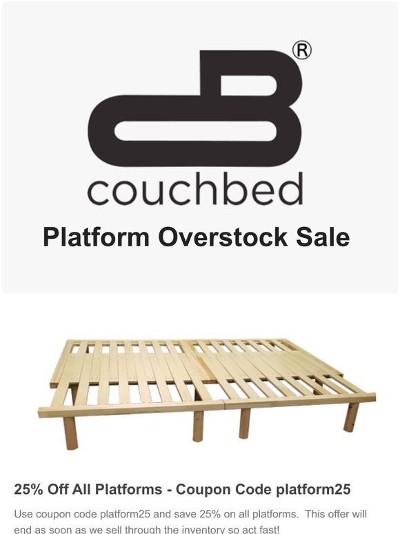 Platform Sale Through the End of June