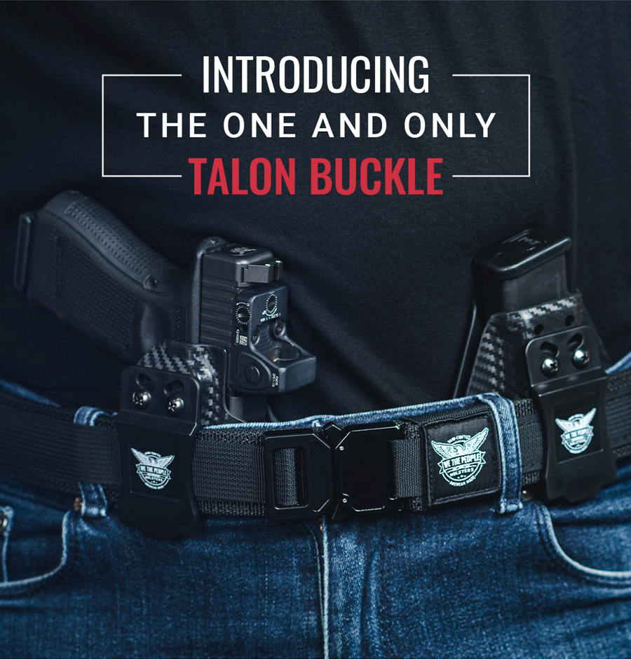 We the People Holsters NEW Tactical Belt. Milled