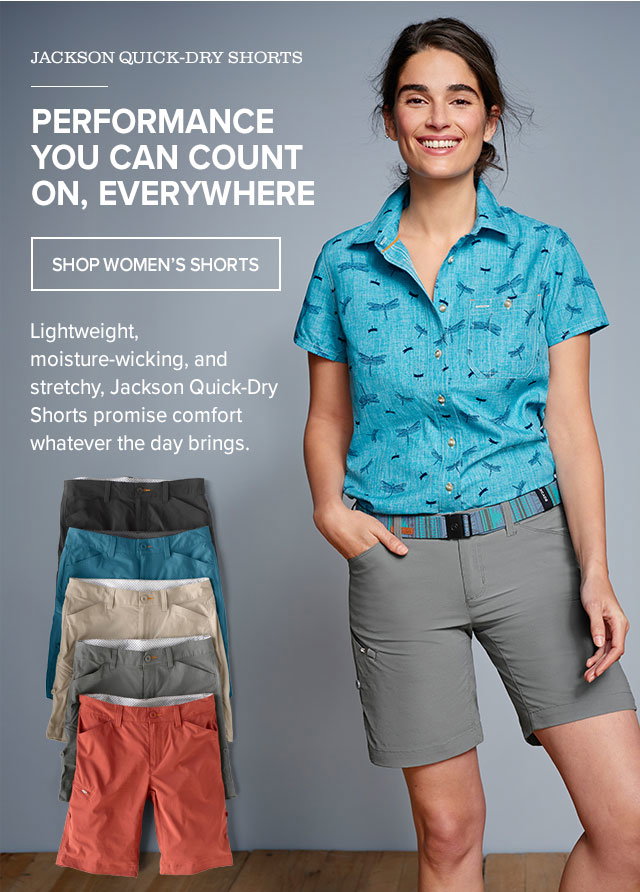 Orvis: Versatile shorts you can count 