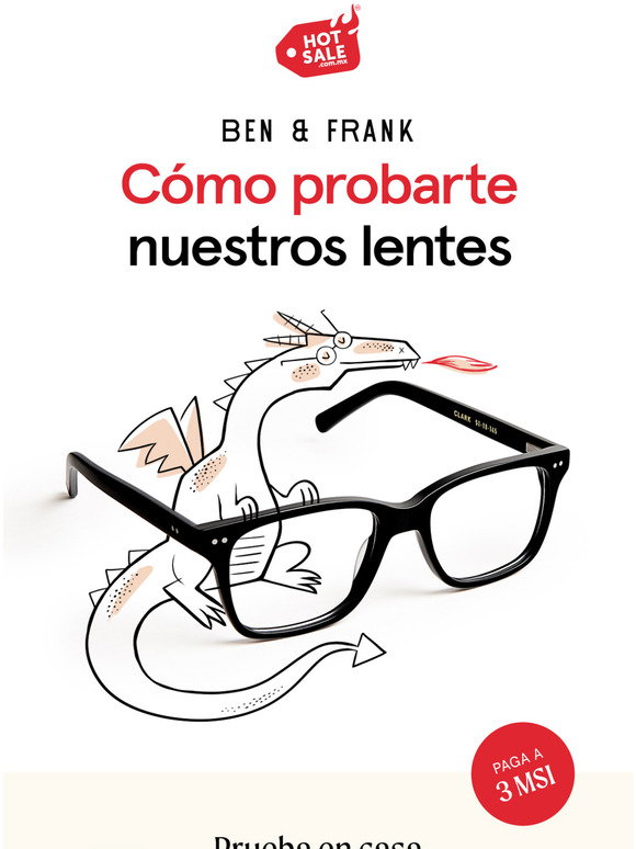 Lentes sin tanto rollo: Ben and Frank
