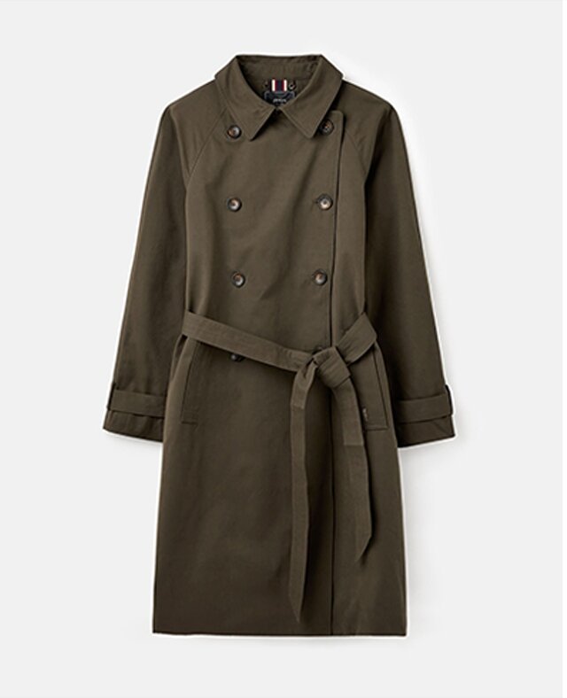 joules evita trench coat