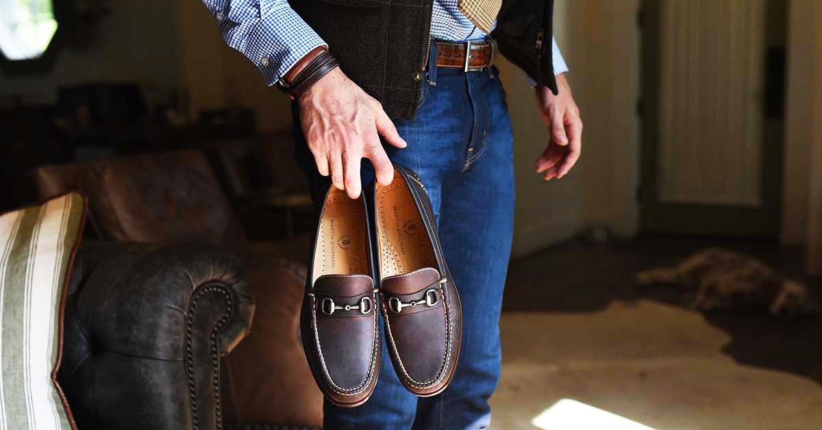 The Monte Carlo Horse Bit Loafer- Oiled Saddle Leather