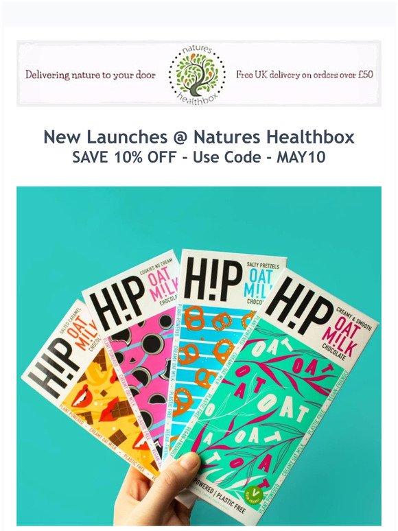 NEW LAUNCHES AT NATURES HEALTHBOX