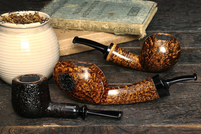 Smokingpipes.com: Snail Grade Standing Fish From Tom Eltang | Milled
