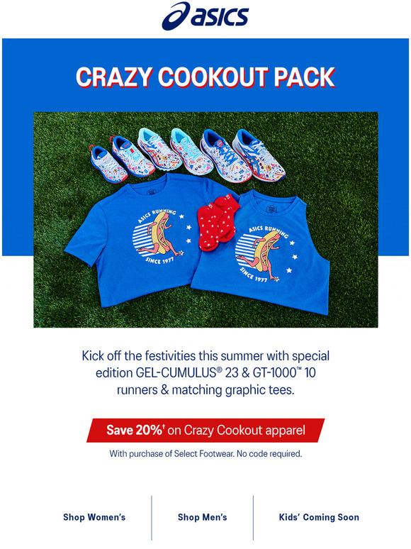 asics cookout