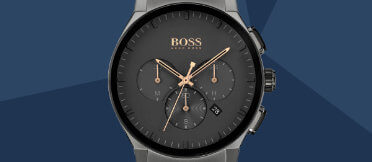BOSS Peak Grey Ion Plated Men's Watch
