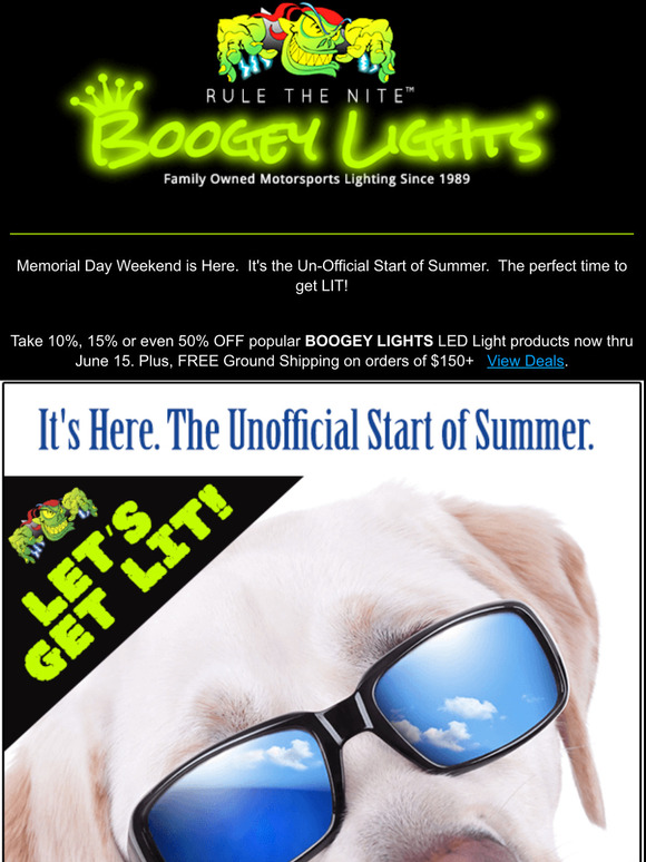 The Un-Official Start of Summer is Here.