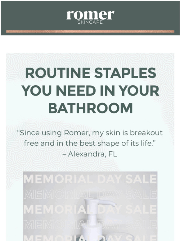 30% off EVERYTHING starts now! Happy MDW.