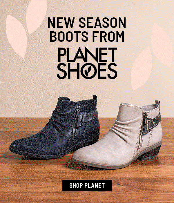Shoe Warehouse: New Now From Planet 