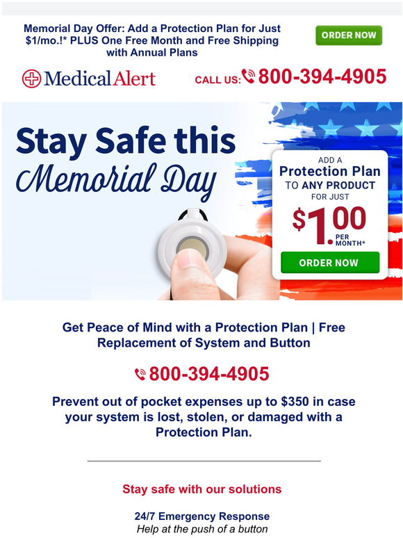 Memorial Day Savings - Ending Soon
