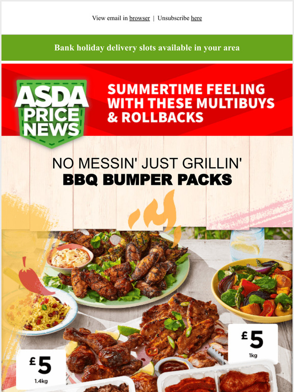 Asda Delivery in Tamworth - Menu & Prices - Asda Menu near me