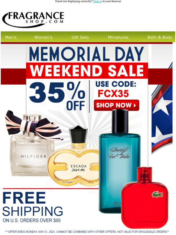 4th of july perfume sale