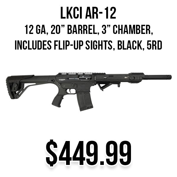 LKCI AR-12 available at Impact Guns!