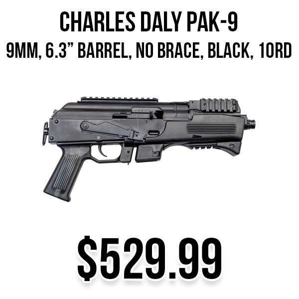 Charles Daly Pak-9 available at Impact Guns!