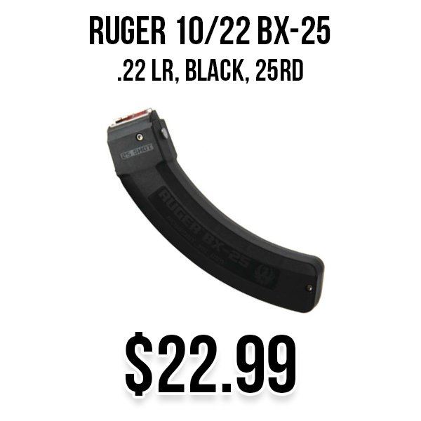Ruger 10/22 BX-25 magazine available at Impact Guns!