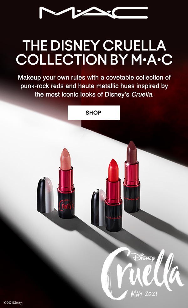 Mac Cosmetics Ca Its Here The Disney Cruella Collection By Mac Milled 