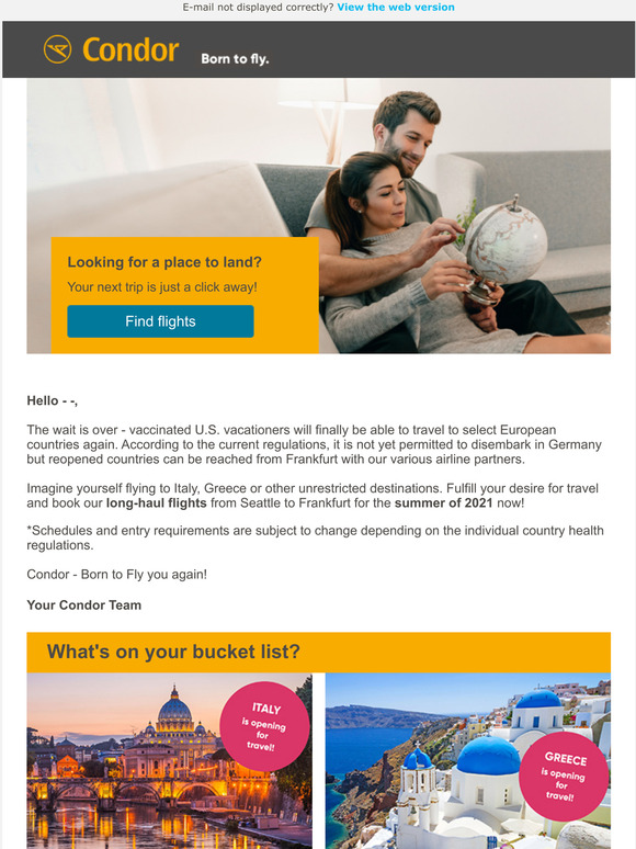  Rekindle your travel bug! --