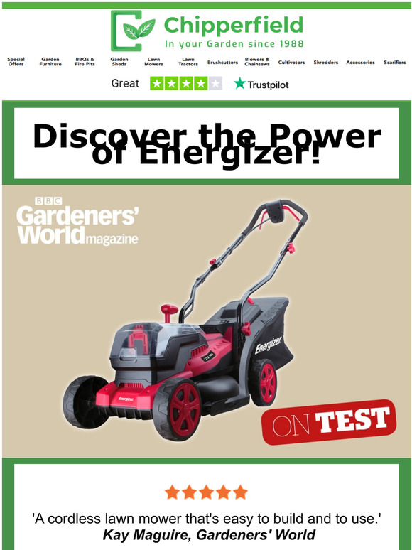 Discover Cordless Energizer Power! 