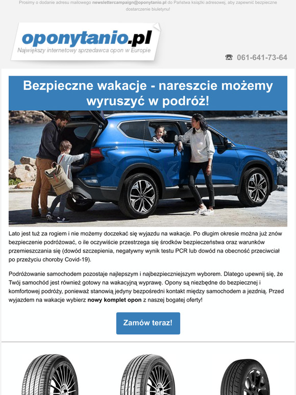 Bezpieczne wakacje - nareszcie moemy wyruszy w podr!
