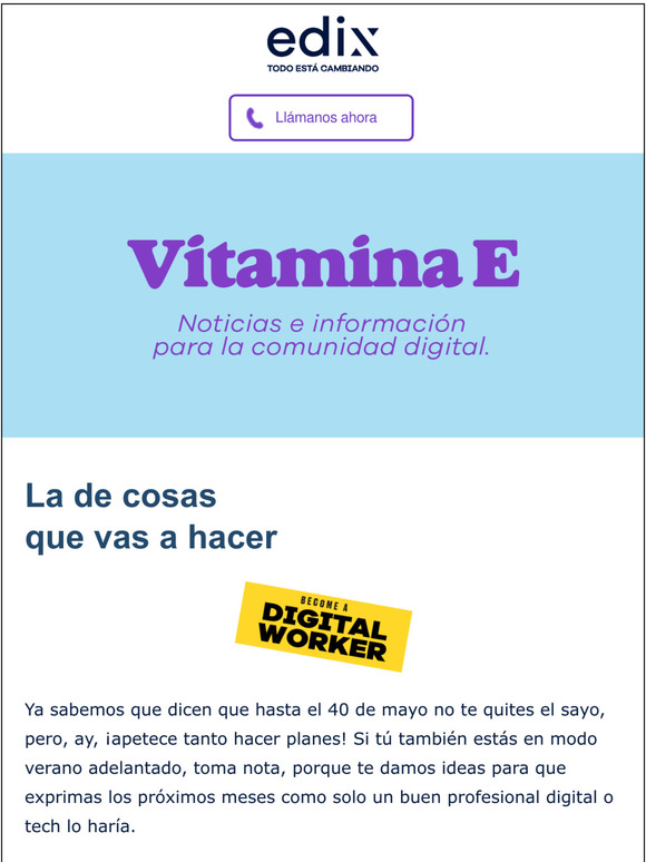 Huele a verano... planes, planes, planes!
