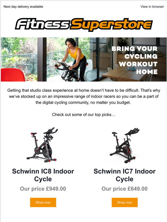 schwinn ic8 fitness superstore