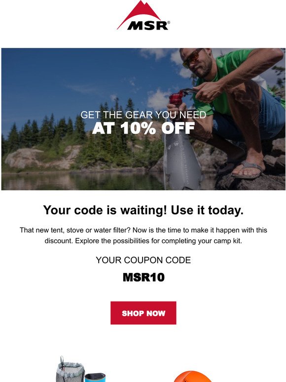 Dont forget to use your 10% off code!