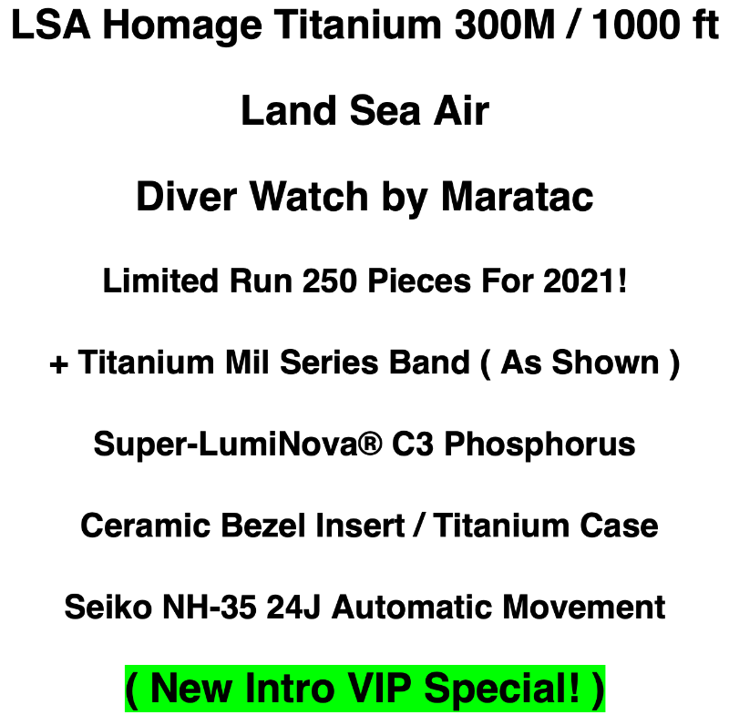 Maratac: CountyCommLSA Homage Titanium 