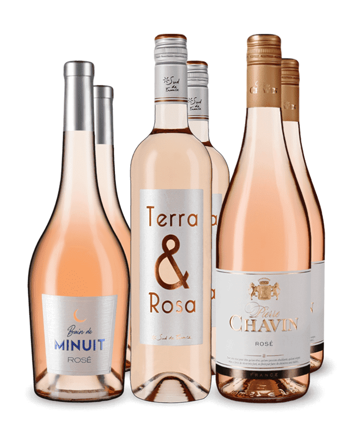 Mittelmeerurlaub im Glas:  Südfranzösische Rosé-Entdeckungen im 3x2-Paket