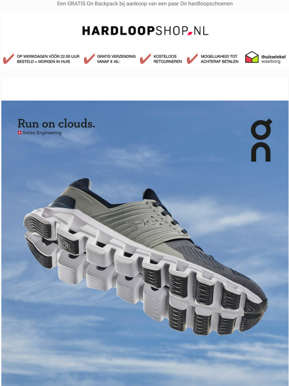 Ontdek de nieuwe collectie On hardloopschoenen