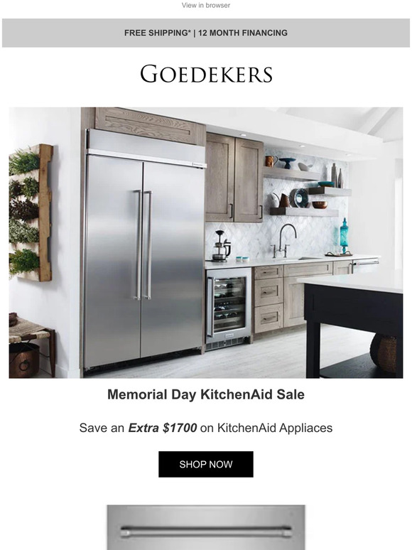 Memorial Day Money Saving Rebate Deals! Get Up to $1700 Back on Appliances!
