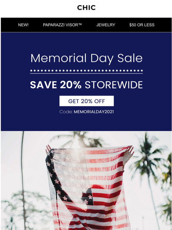 Memorial Day Sale is Almost Over